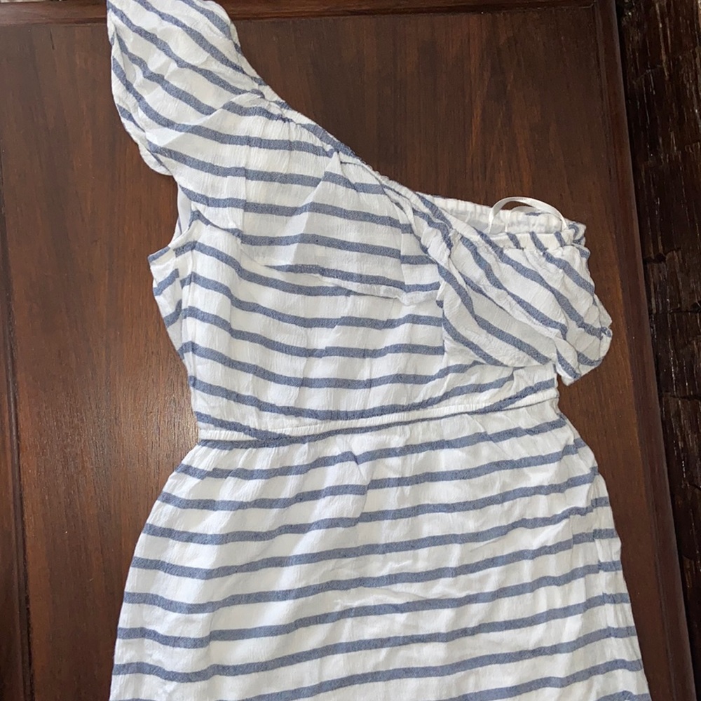 one shoulder sun dress